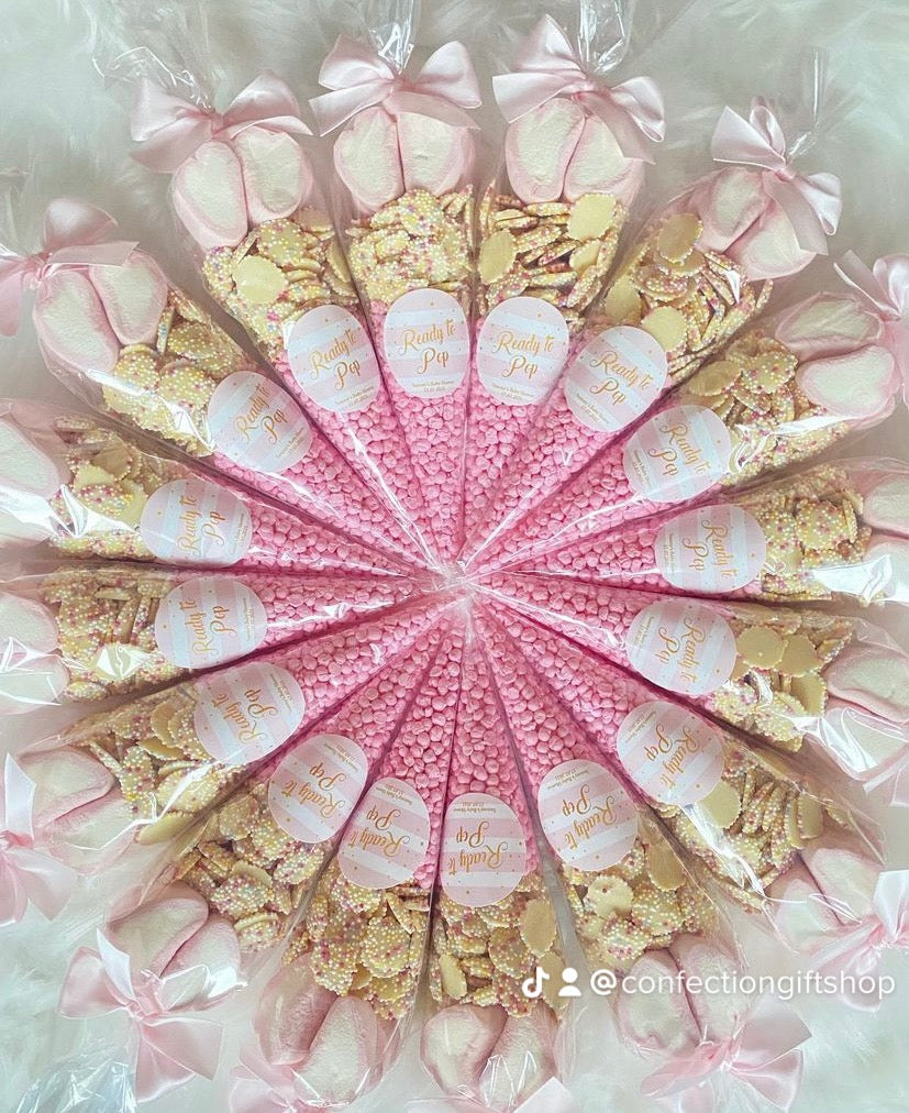 PINK Sweet Cones