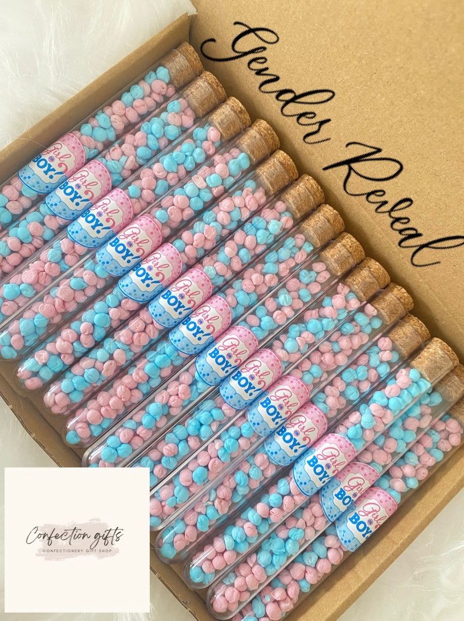 Gender Reveal Tubes