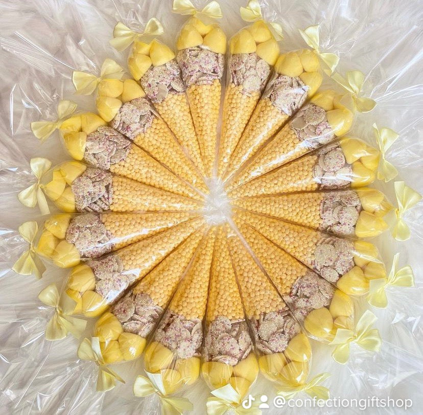 YELLOW Sweet Cones
